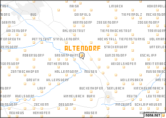 map of Altendorf