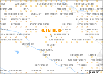 map of Altendorf