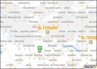 map of Altendorf