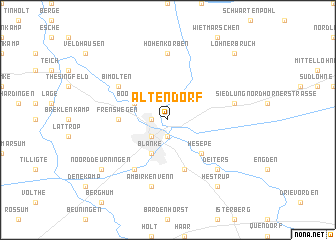 map of Altendorf