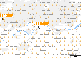 map of Altendorf