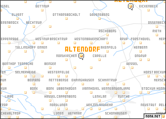 map of Altendorf