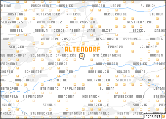 map of Altendorf