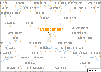 map of Altengraben