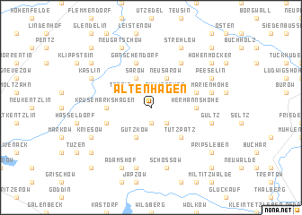 map of Altenhagen