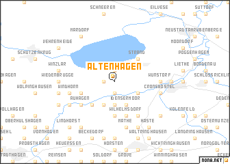 map of Altenhagen