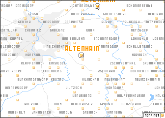 map of Altenhain