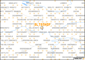 map of Altenhof