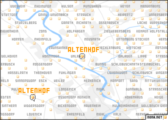 map of Altenhof