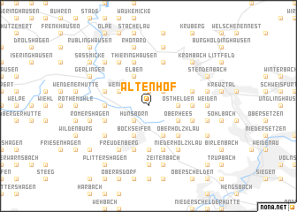 map of Altenhof