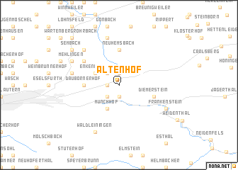 map of Altenhof