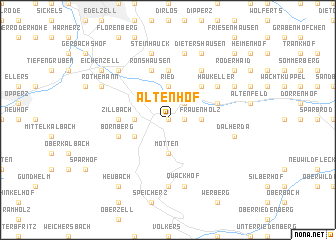 map of Altenhof