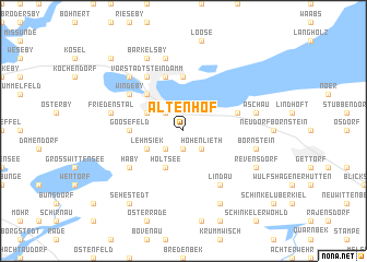 map of Altenhof