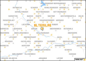 map of Altenilpe