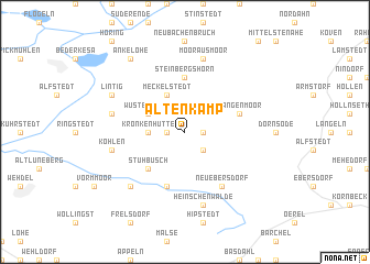 map of Altenkamp