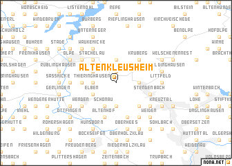 map of Altenkleusheim