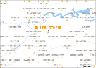 map of Altenlotheim