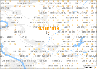 map of Altenrath