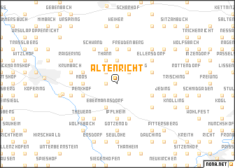 map of Altenricht