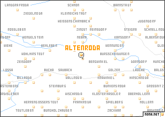 map of Altenroda