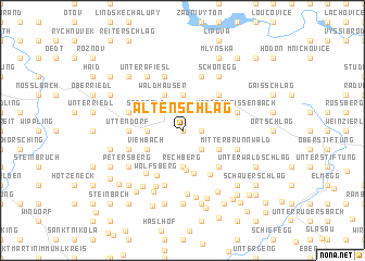 map of Altenschlag