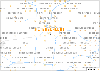 map of Altenschloot