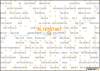 map of Altenstadt