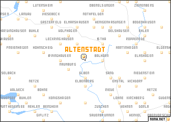 map of Altenstädt