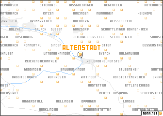 map of Altenstadt