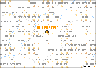 map of Altenstein