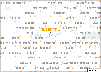 map of Altental