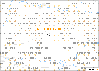 map of Altenthann