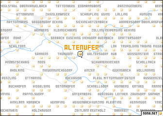 map of Altenufer