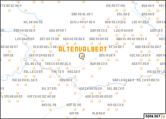 map of Altenvalbert