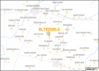 map of Altenwald