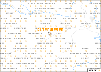 map of Altenwiesen