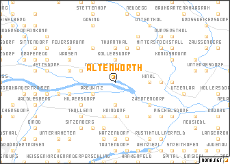 map of Altenwörth