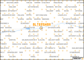 map of Altersham