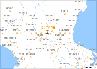 map of Alteza