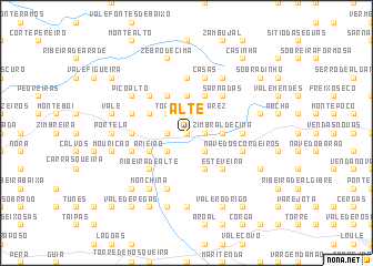 map of Alte
