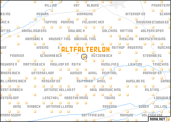 map of Altfalterloh