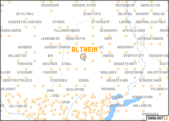 map of Altheim