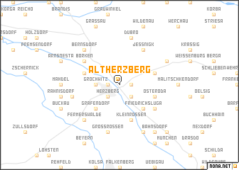 map of Altherzberg