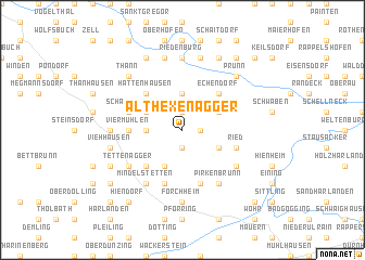 map of Althexenagger