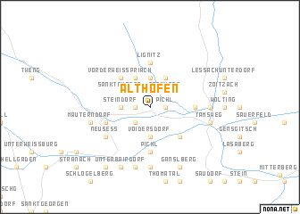 map of Althofen