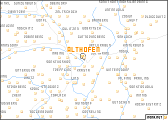 map of Althofen