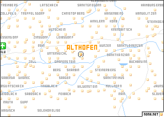 map of Althofen