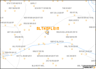 map of Althöflein