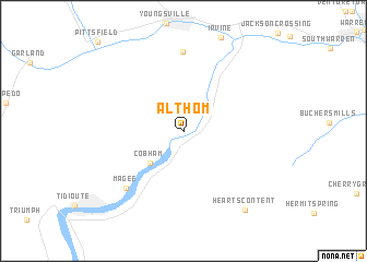 map of Althom