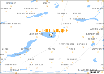 map of Althüttendorf